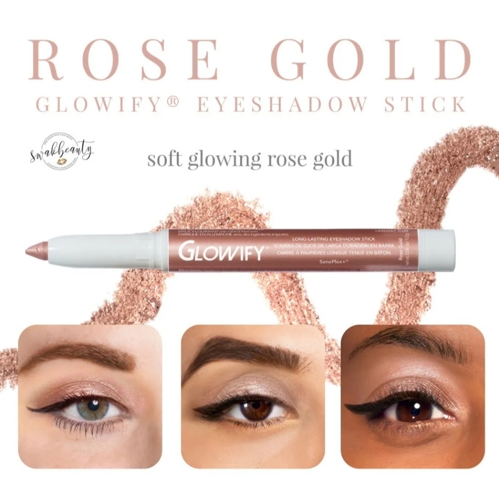 ROSE GOLD GLOWIFY® LONG-LASTING EYESHADOW